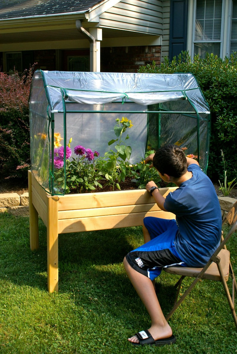 EDEN Raised Garden Table --With Optional Enclosure Included