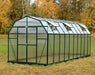 Professional 8x20 Grandio Elite greenhouse displayed in an open field, illustrating a premium structure for extensive plant cultivation.