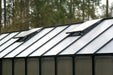 two automatic roof vents for mont greenhouse