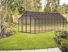 Mont greenhouse with black finish 